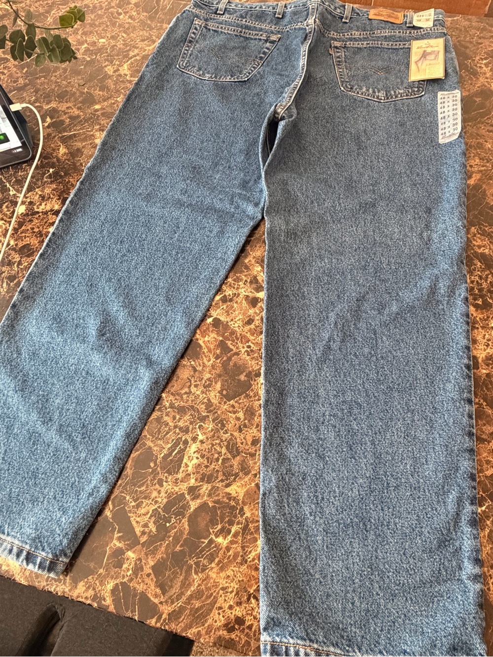 NWT  Made in USA Levi’s 540 Relaxed Fit Jeans Men’s W48 L30 NWT 100% Cotton - Picture 8 of 9